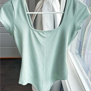 American Eagle Outfitters Mint Bodysuit